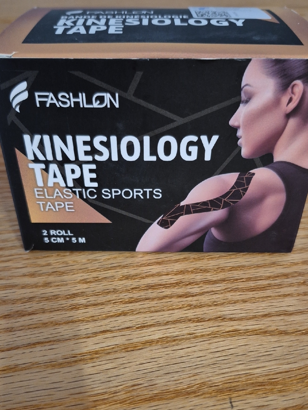 KINESIOLOGY TAPE by Fashlon, 1 Full Sealed Roll Plus 1 Partially Used.